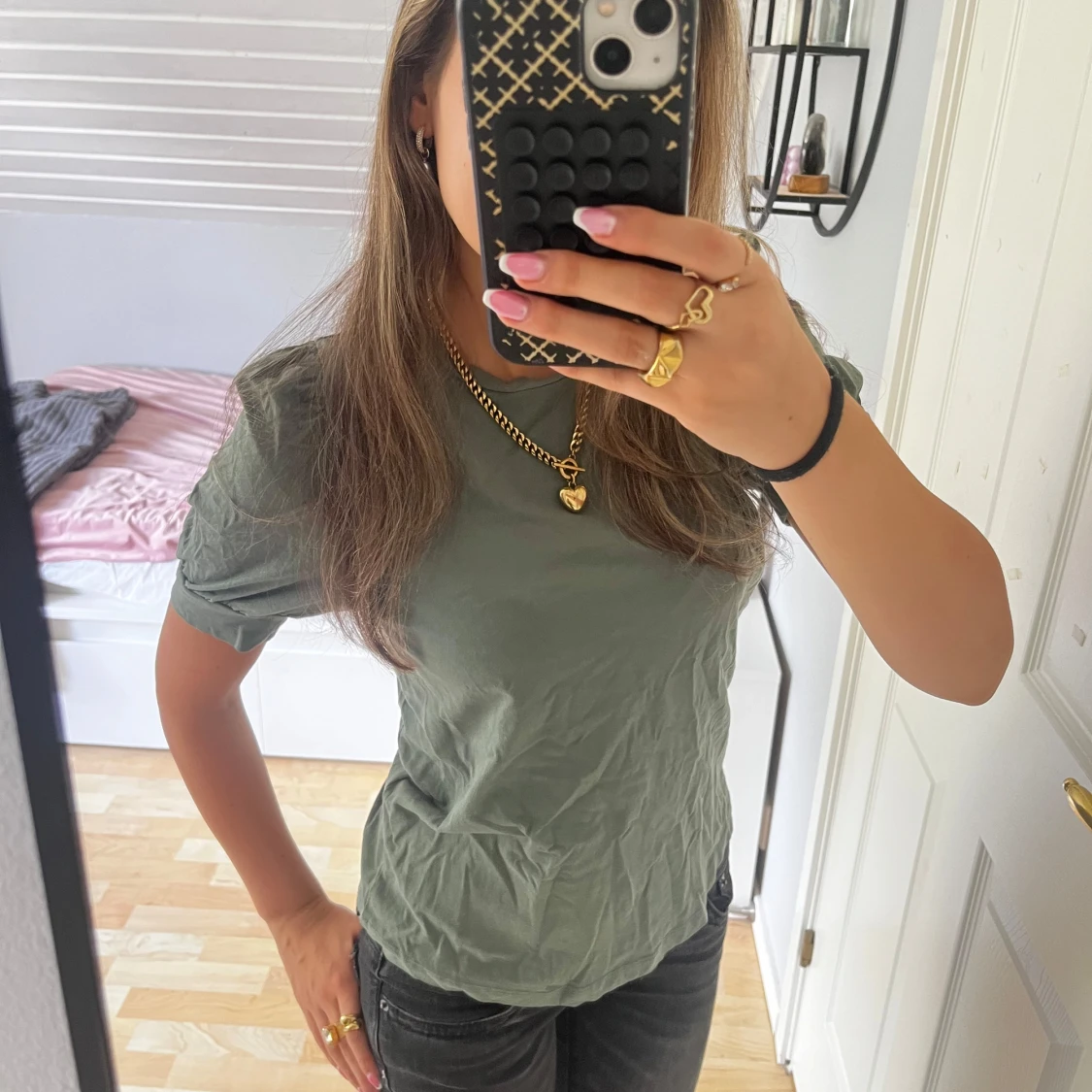 Grön snygg t-shirt - 1