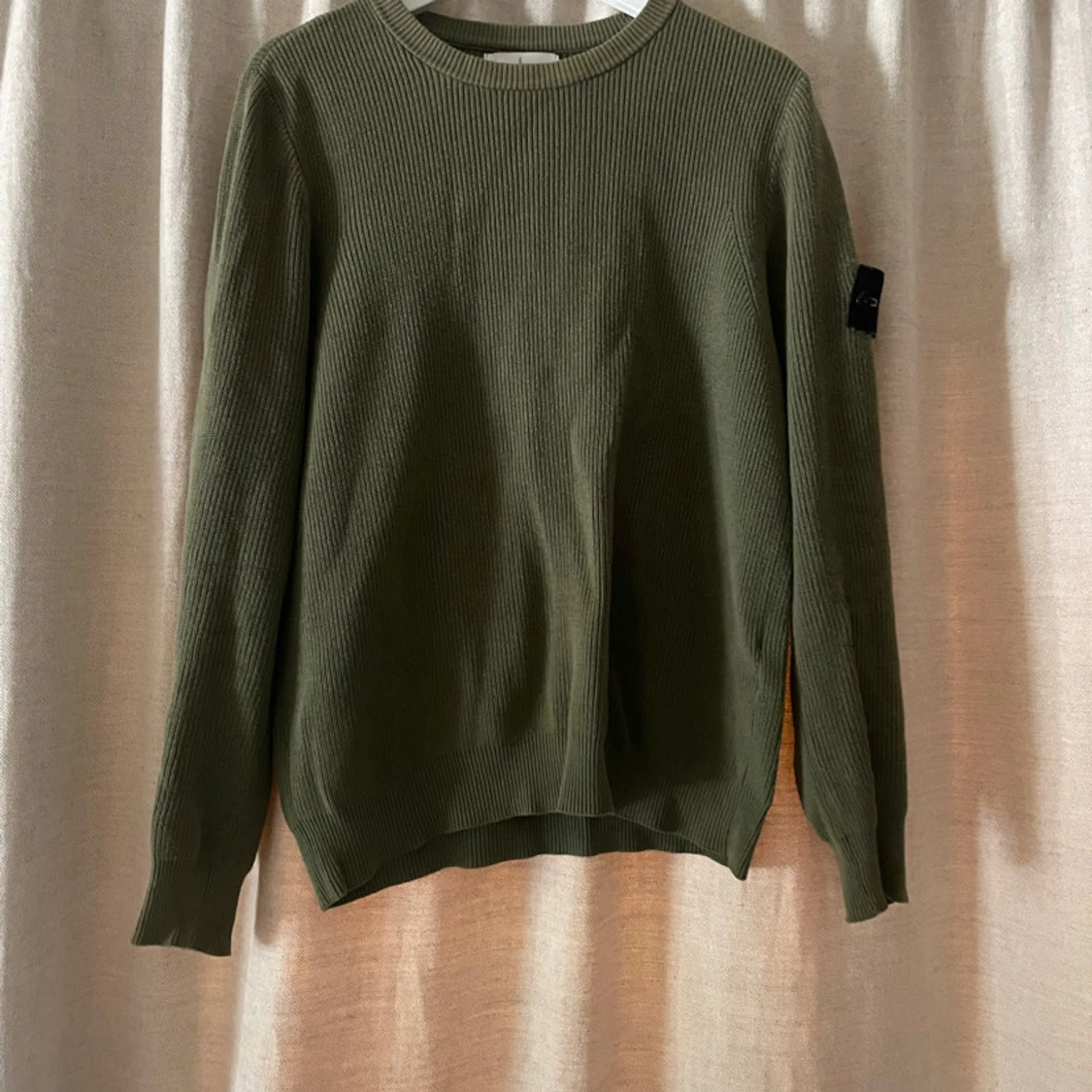 Olivgrön stickad tröja Stone Island - 2