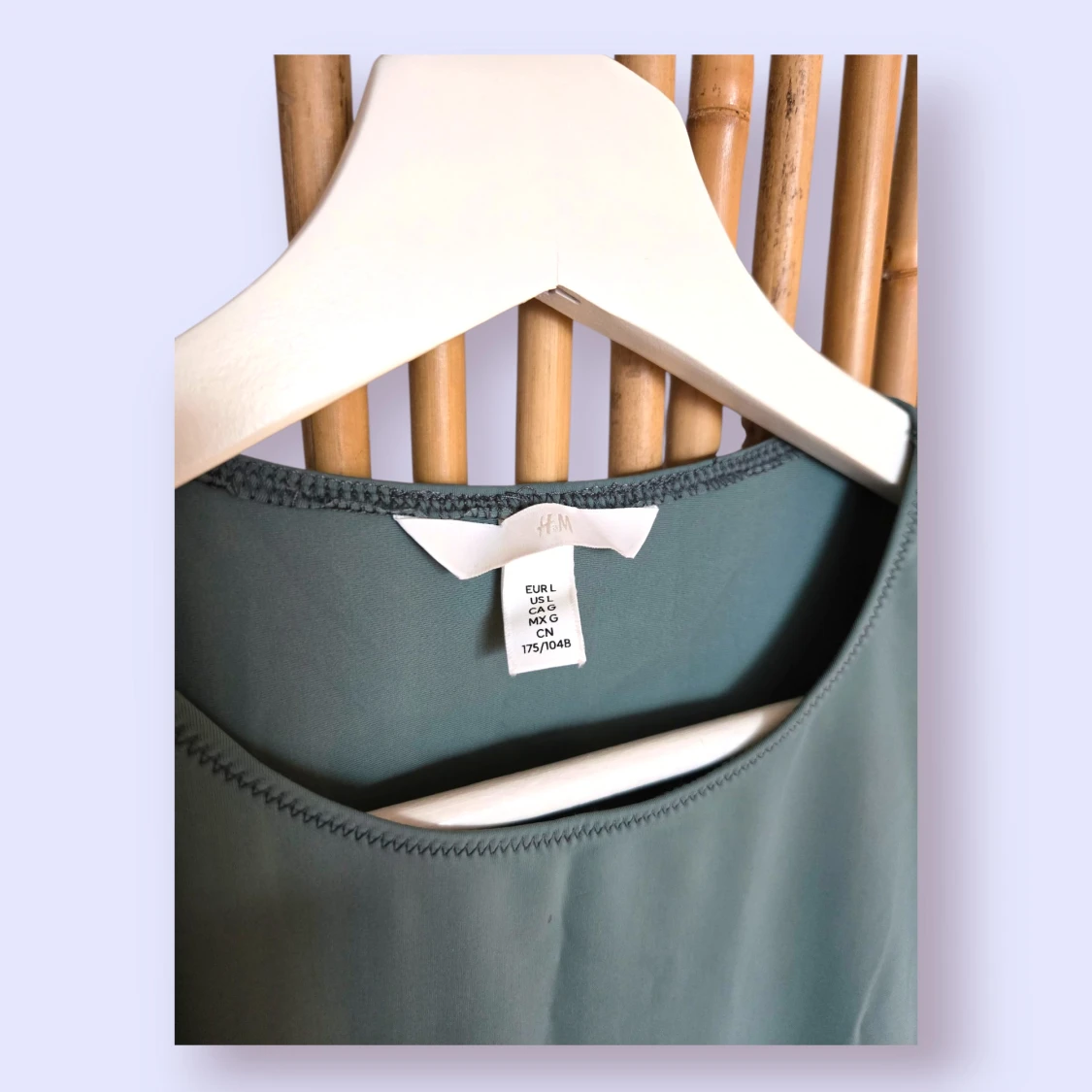 Grön body i storlek L från H&M - 1