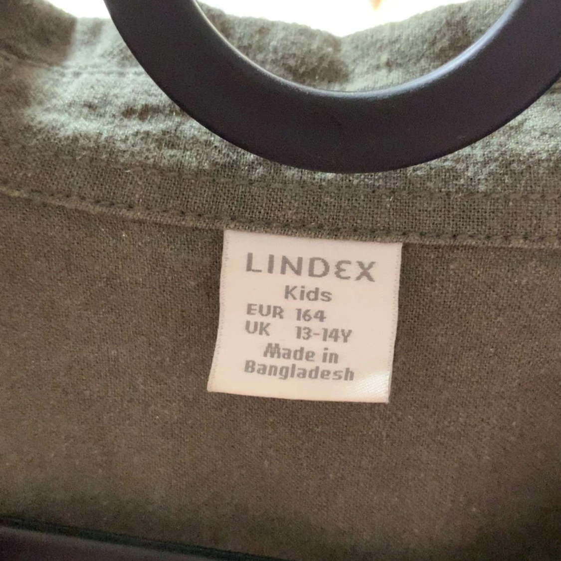 Mörkgrön linneskjorta - 2