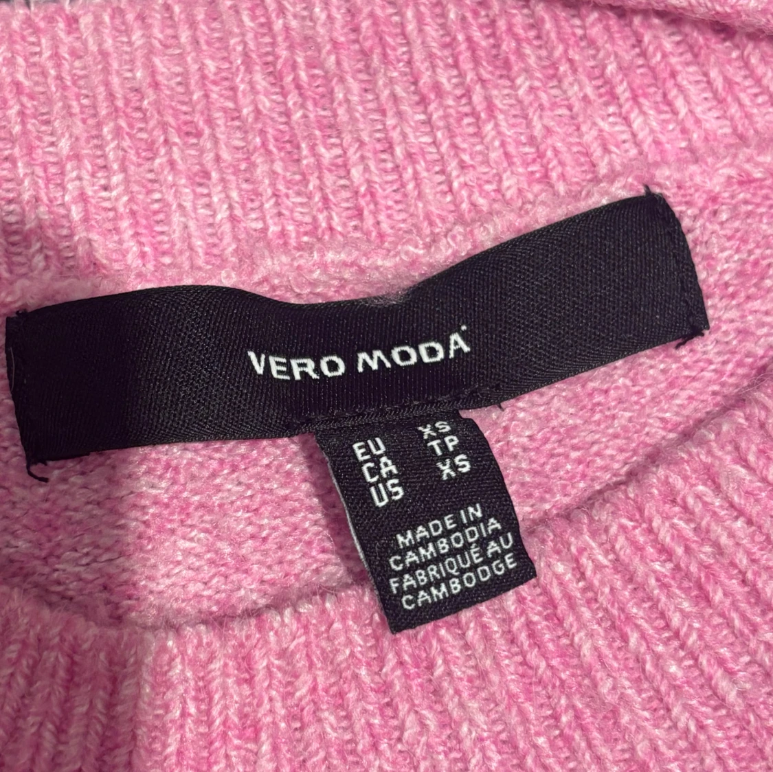 Rosa stickad tröja från Vero Moda - 3