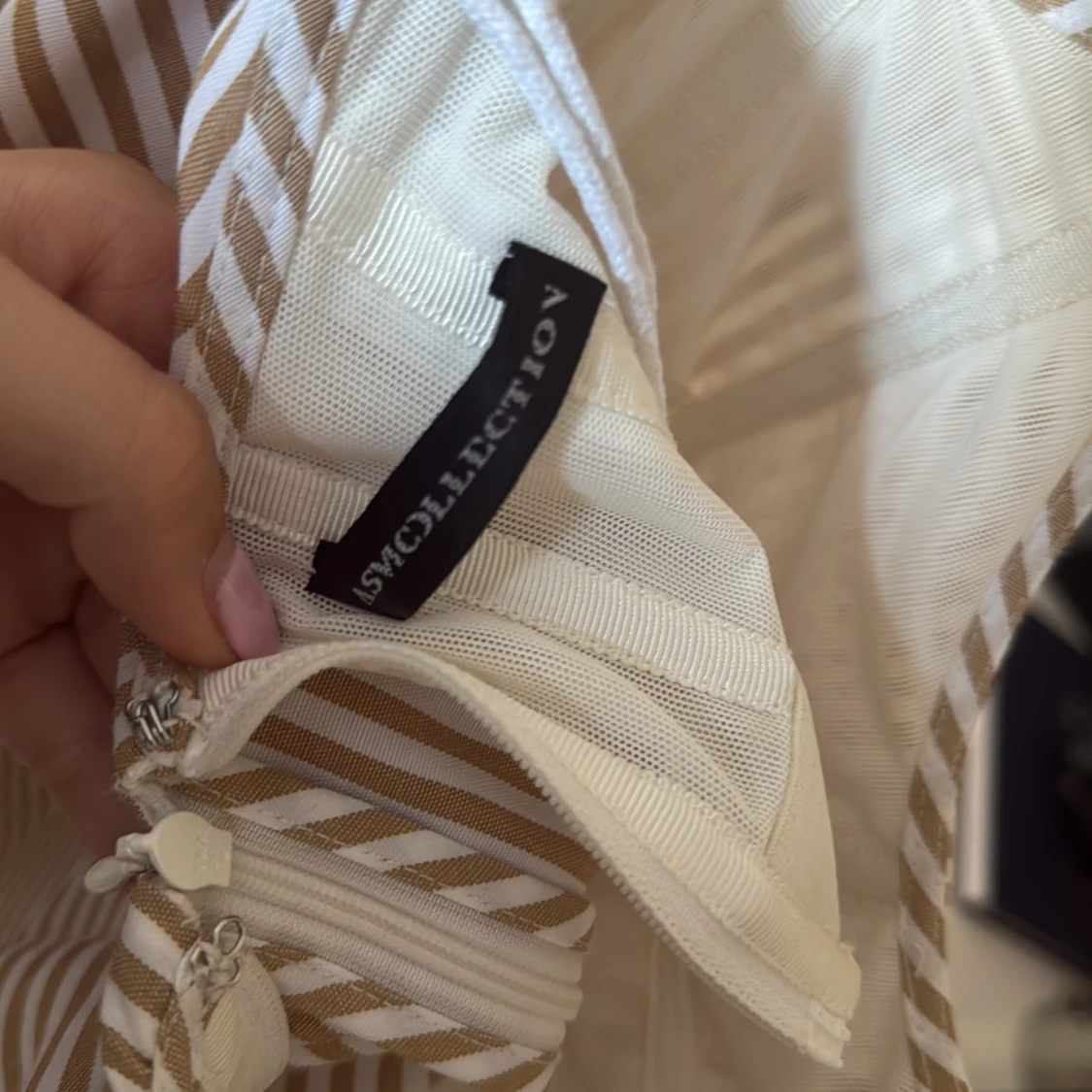 Randig kortklänning från SM Collection - 2