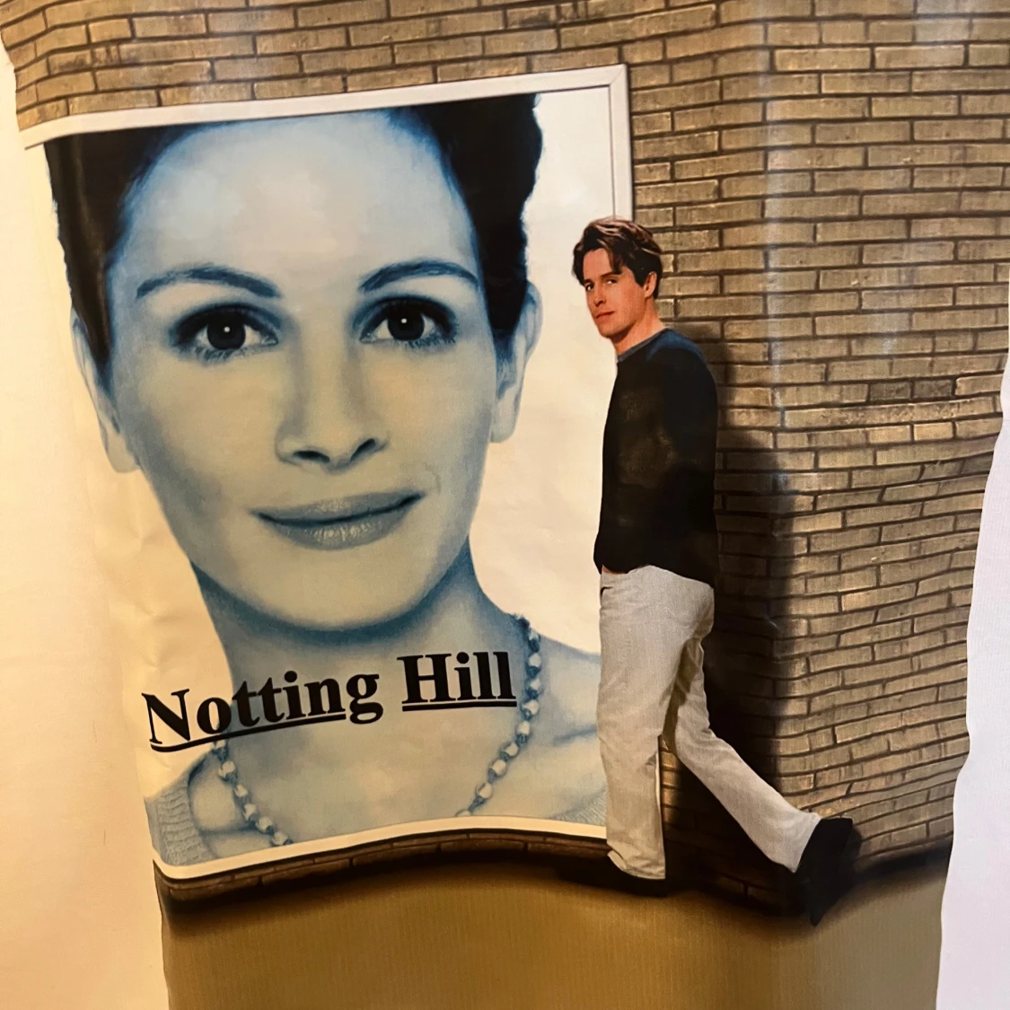 Vit t-shirt med Notting Hill tryck - 3