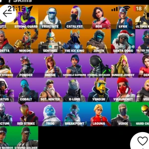 Fortnite og konto - Fortnite og konto med point it out och take the elf, Massa og saker också.
