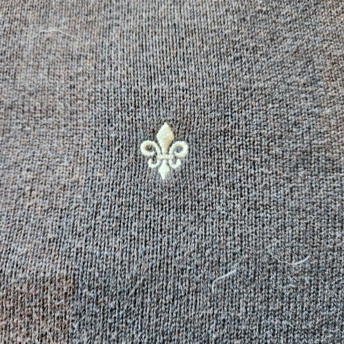 Grå tröja med dragkedja från Morris - 2