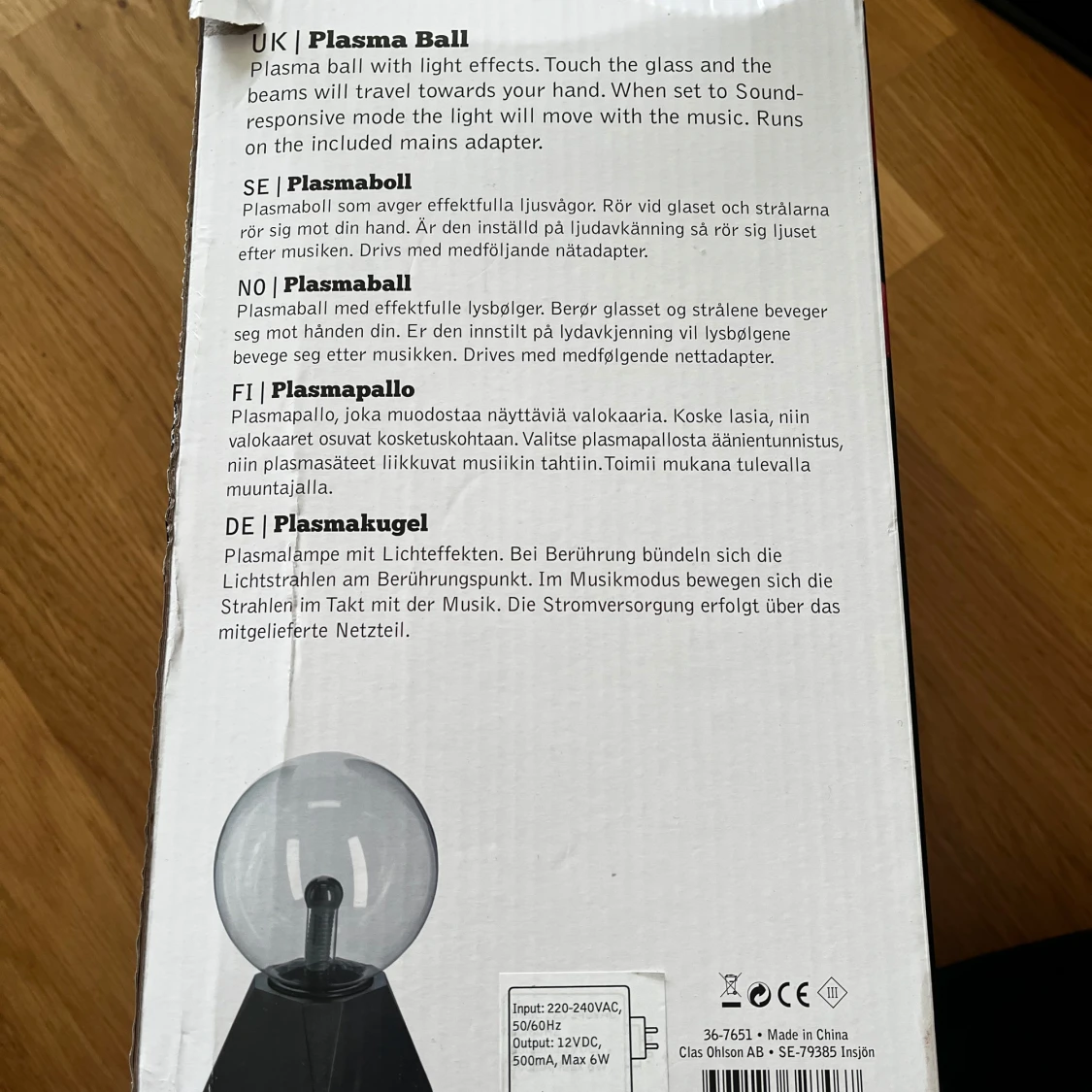 Plasmaboll 15 cm - 1