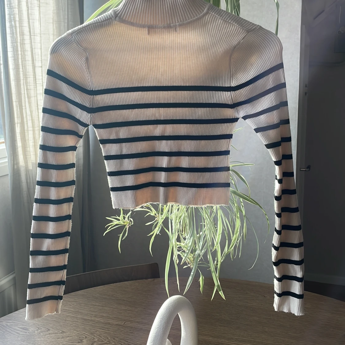 Randig croppad tröja från Pull&Bear - 1