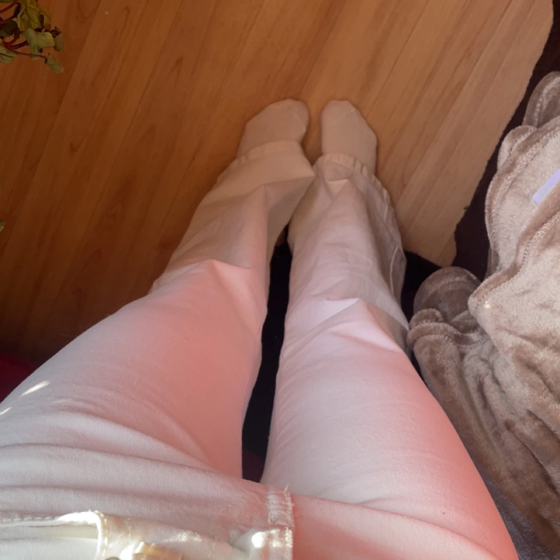 Vita jeans från bootcut  - 1