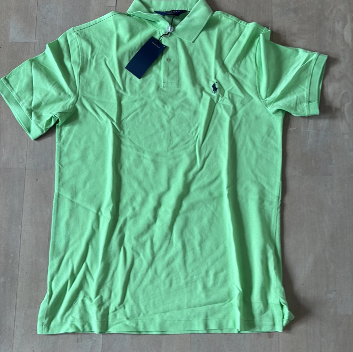 Grön pikétröja från Ralph Lauren