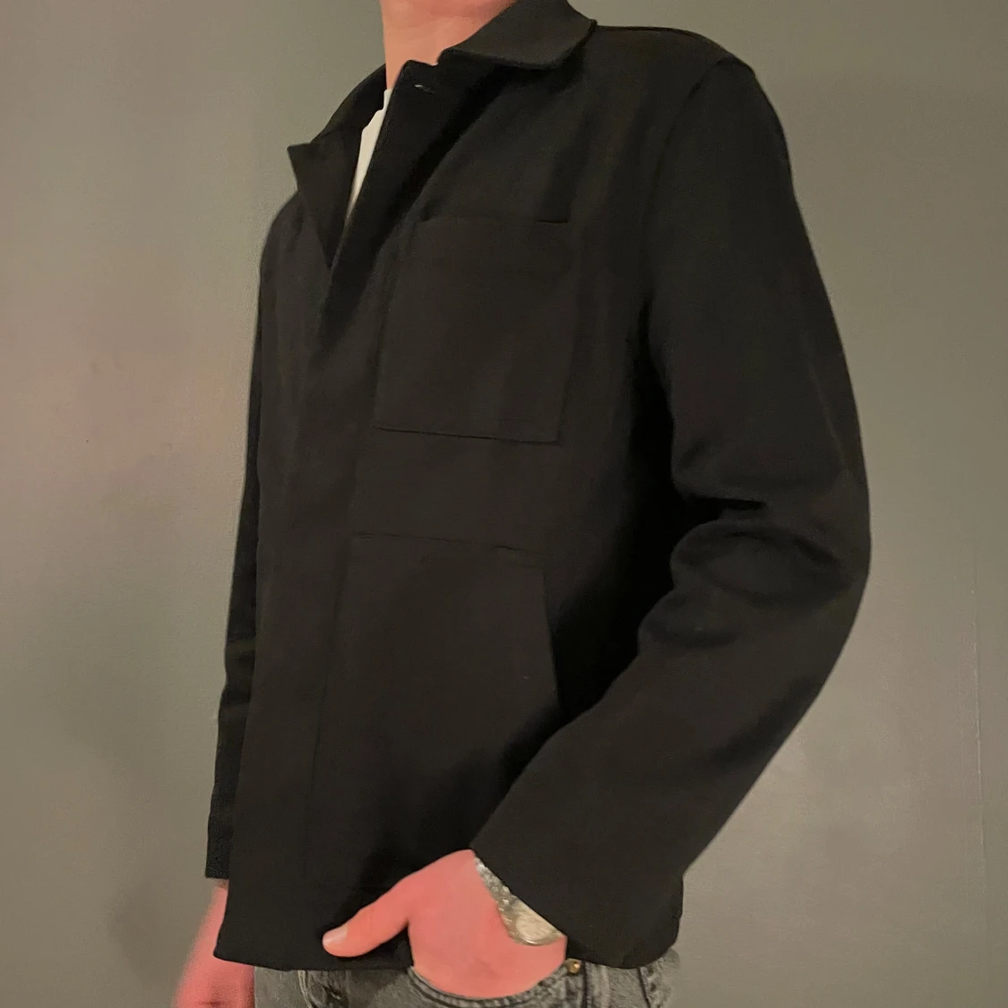 Svart overshirt från COS - 1