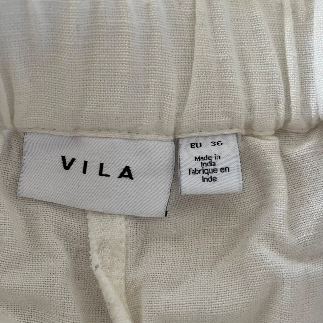 Vita linnebyxor från Vila - 1