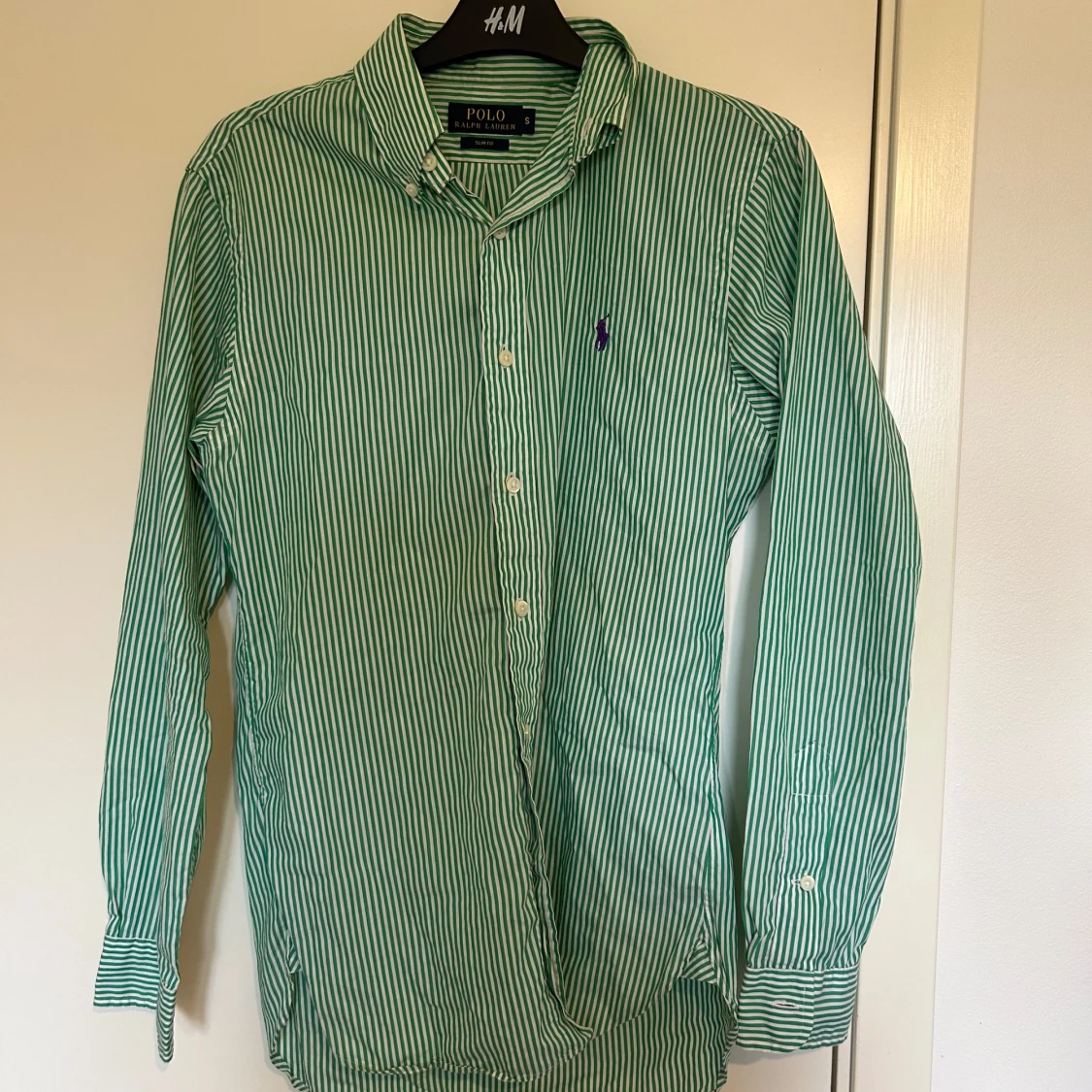 Grönrandig Ralph Lauren Skjorta - 1