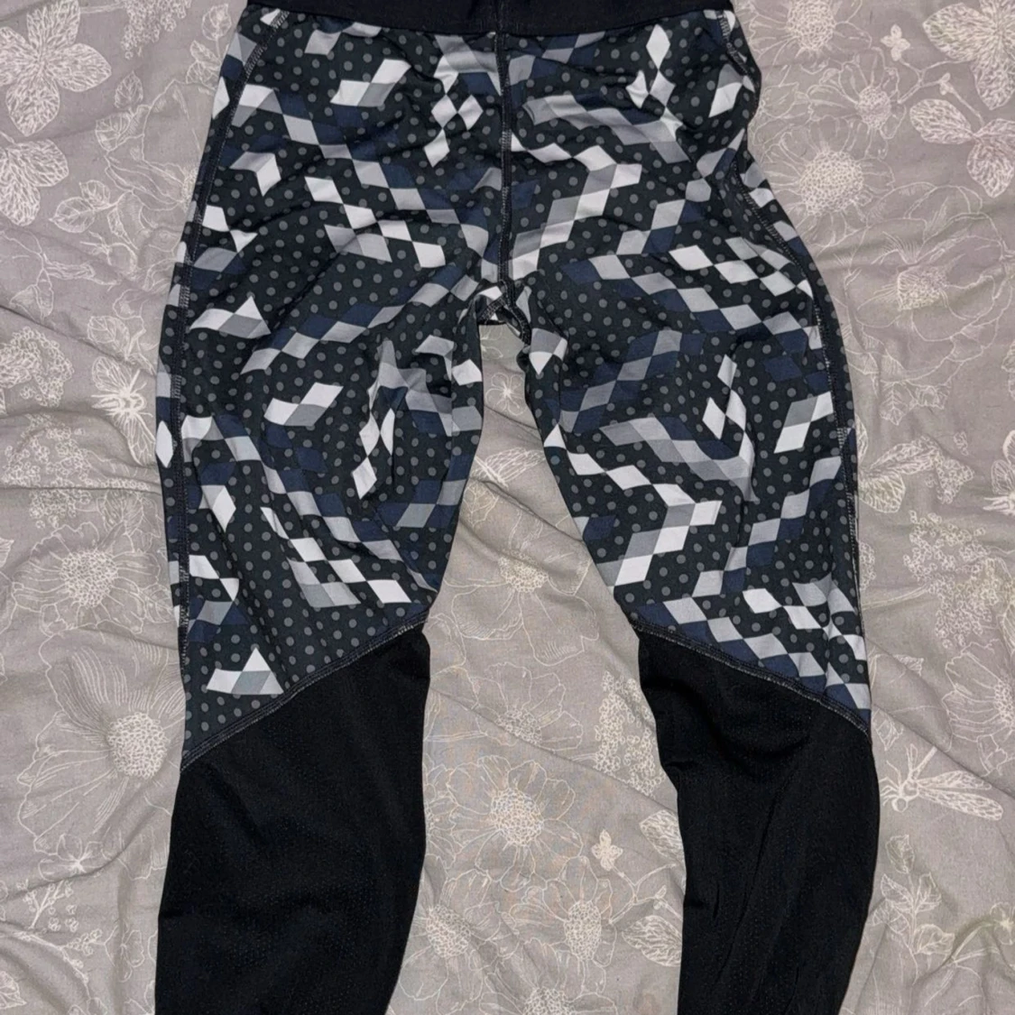 Nike Pro Dri-Fit leggings mönstrade - 1