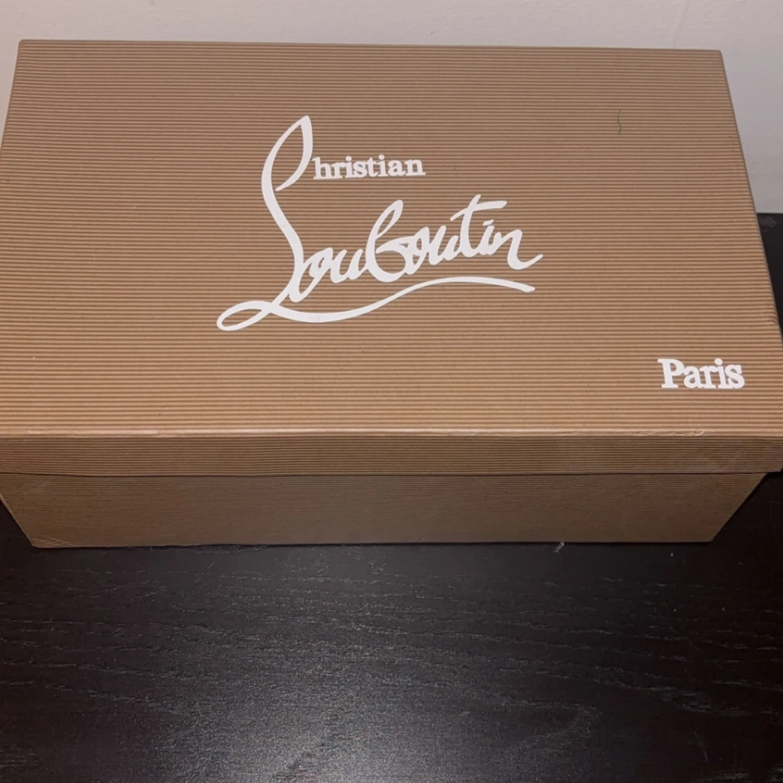 Mörkblå mocka sneakers från Louboutin - 4