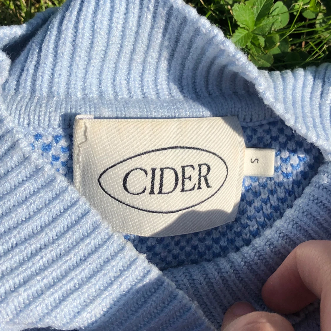 Blå heartwave tröja - 2