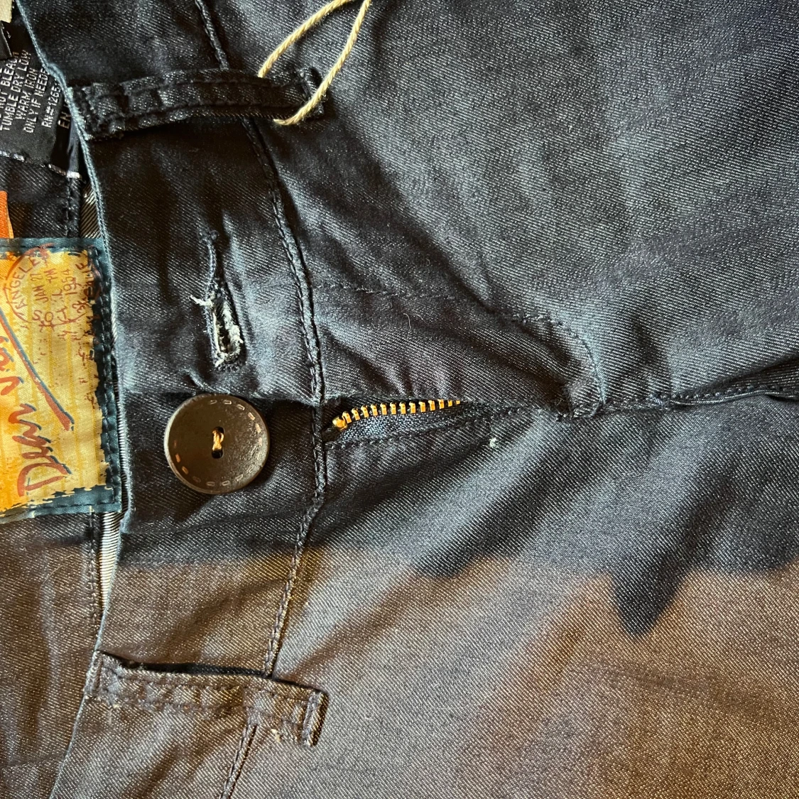 Mörkblå bootcut jeans från Replay - 4