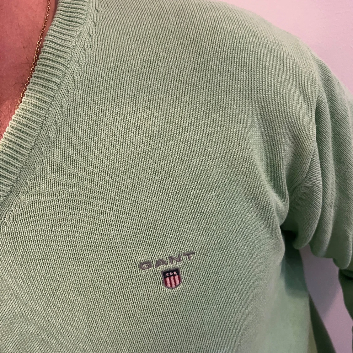 Ljusgrön tröja från Gant - 1