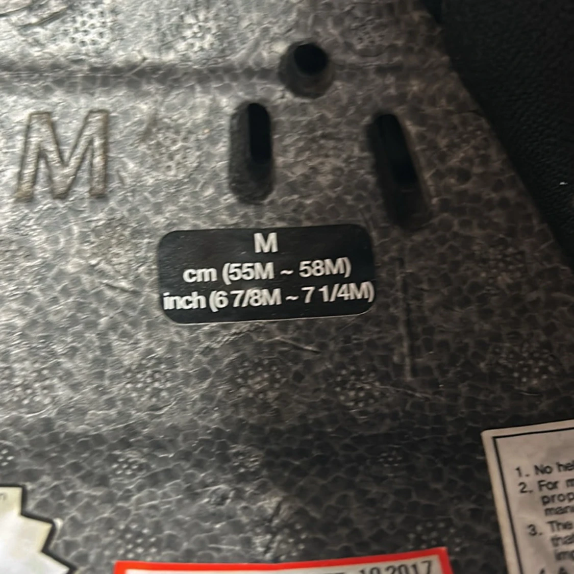 Svart ridhjälm Samshield M - 3