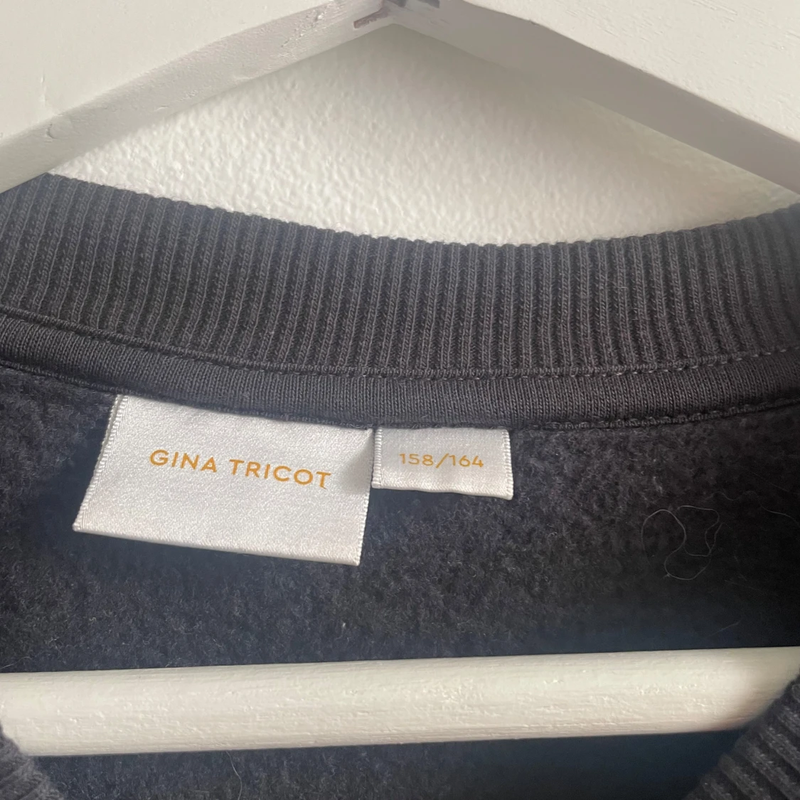 Svart sweatshirt / hoodie Gina Tricot - 3