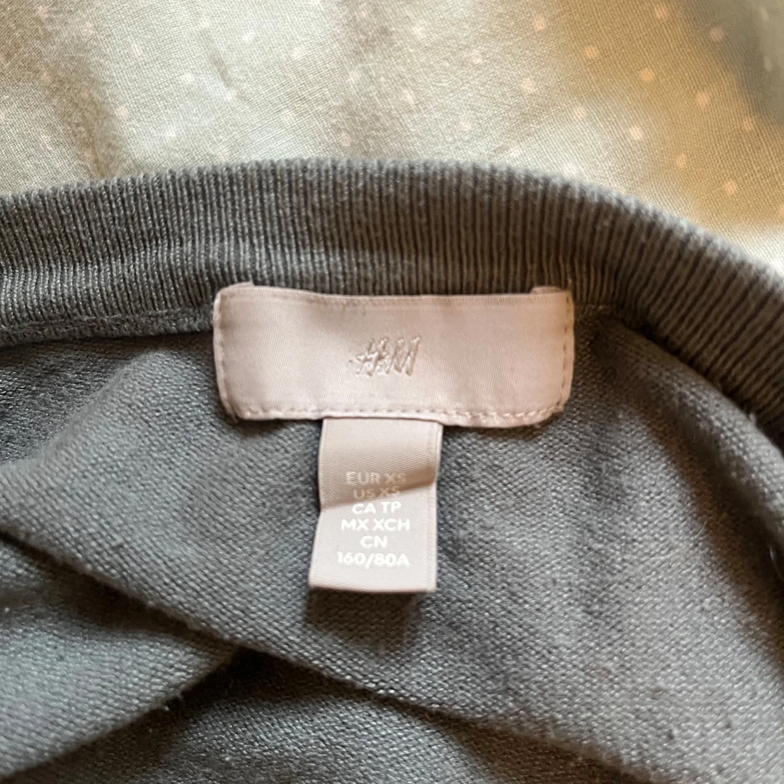 Grå kofta från H&M XS - 1
