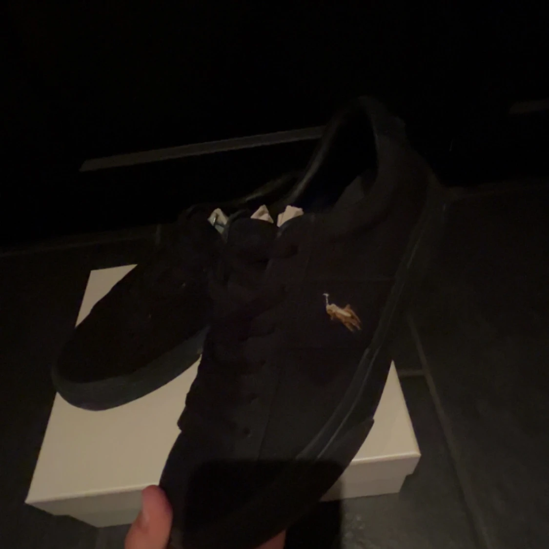 Svarta sneakers från Polo Ralph Lauren - 1