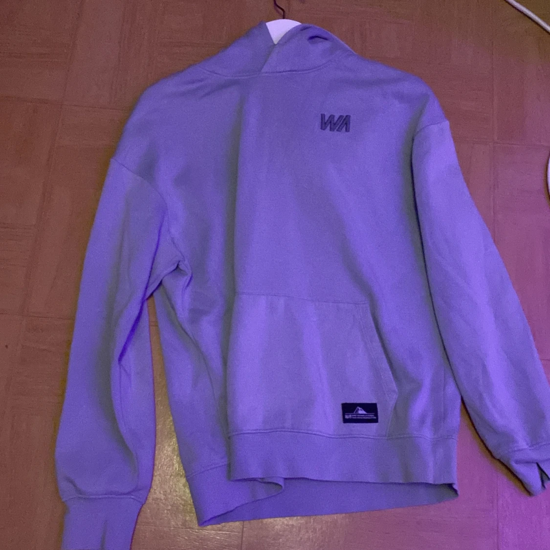 Ljus blå hoodie från stadium - 1