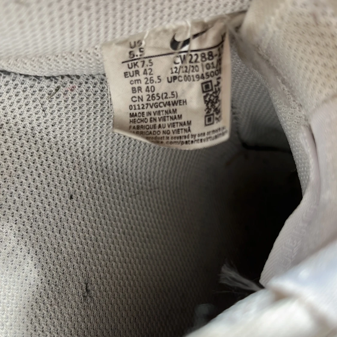 Vita Nike Air Force sneakers - 2