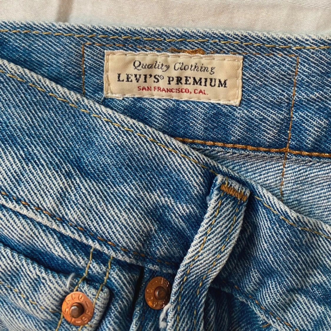 Levi's 551 ljusblå jeans W30 L34 - 3