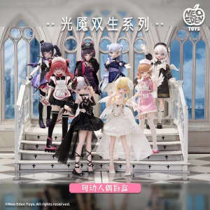 Light nightmare twins mjd/bjd samlardocka mystery box - Helt nya- kommer köpa direkt från butik i Kina om intresset finns. Mystery box vilket betyder att man får en av dockorna slumpmässigt. Kommer komma oöppnad. 