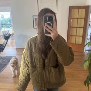  Grön jacka från Zara💞💞 -  Jackan är endast använt ca tre gånger så den är i väldigt bra skick!! Jag köpte jackan själv för ca 550 kr💞Pris går att diskuteras vid snabb affär💕