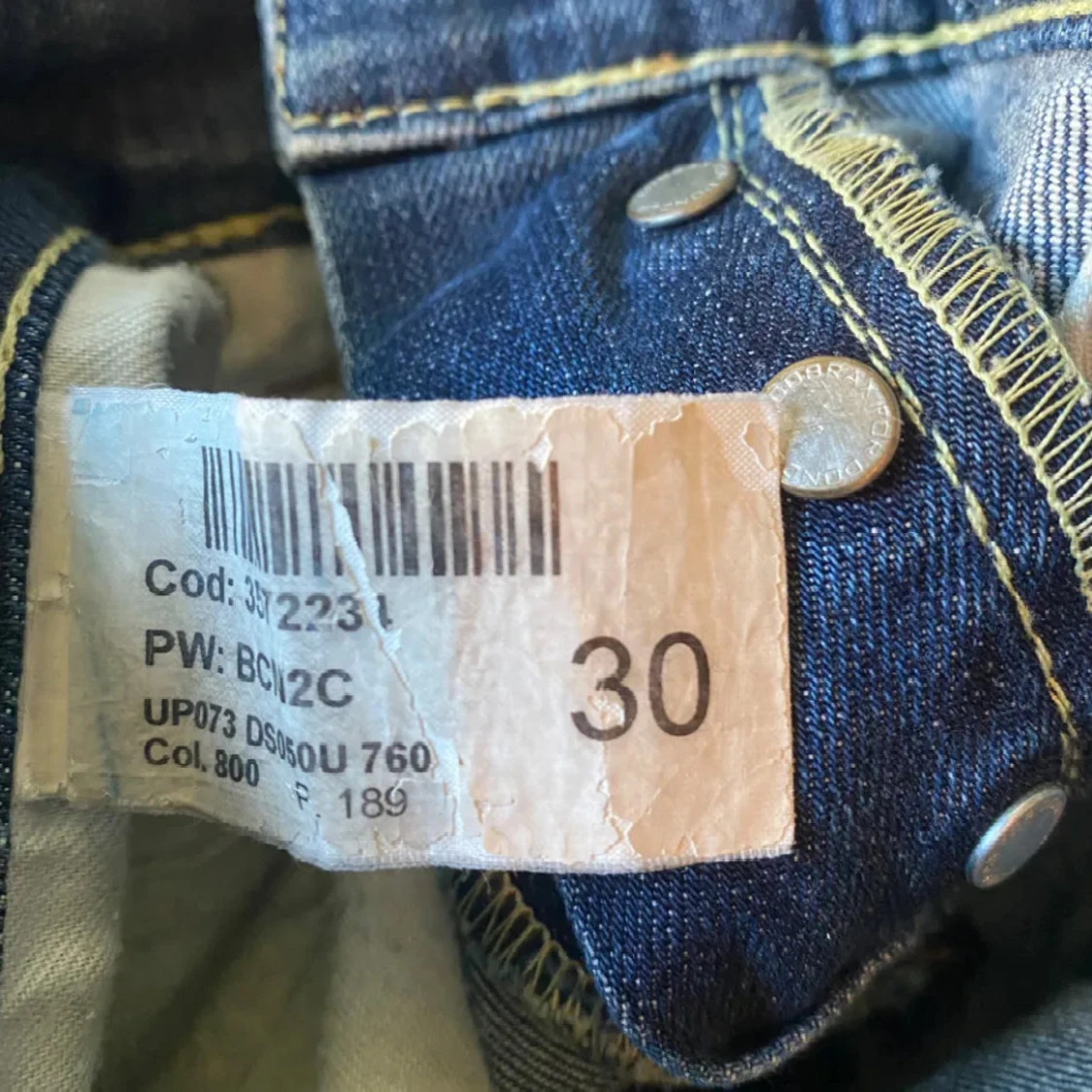 Dondup George jeans blå slim fit - 4