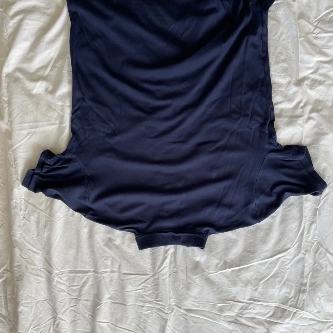 Marinblå pikétröja från Ralph Lauren - 1