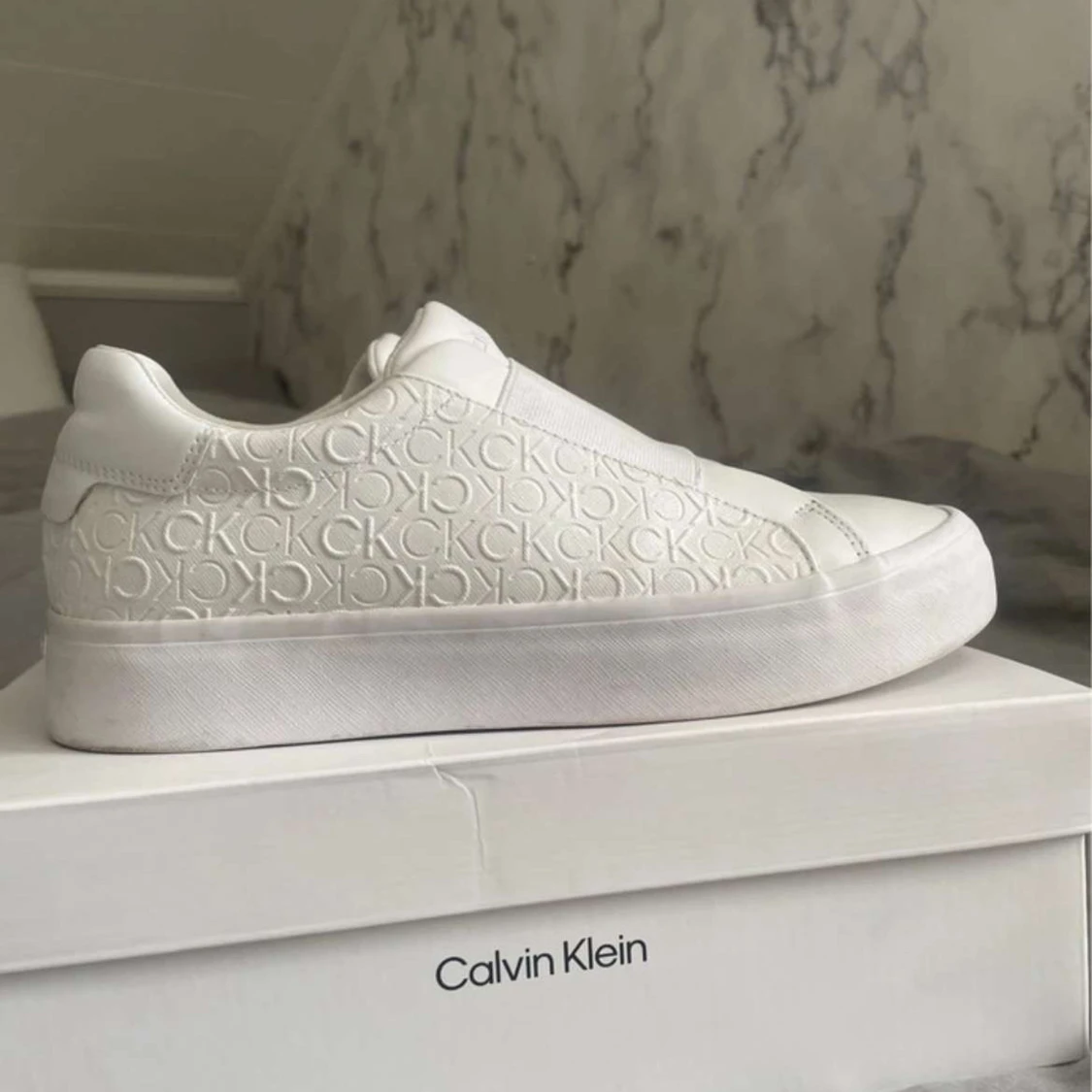 Vita sneakers från Calvin Klein - 3