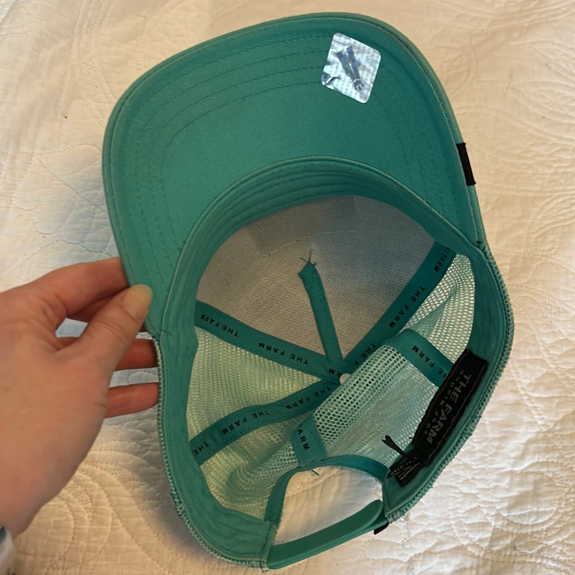 Turkos keps med flamingo från The Farm Goorin Bros - 1