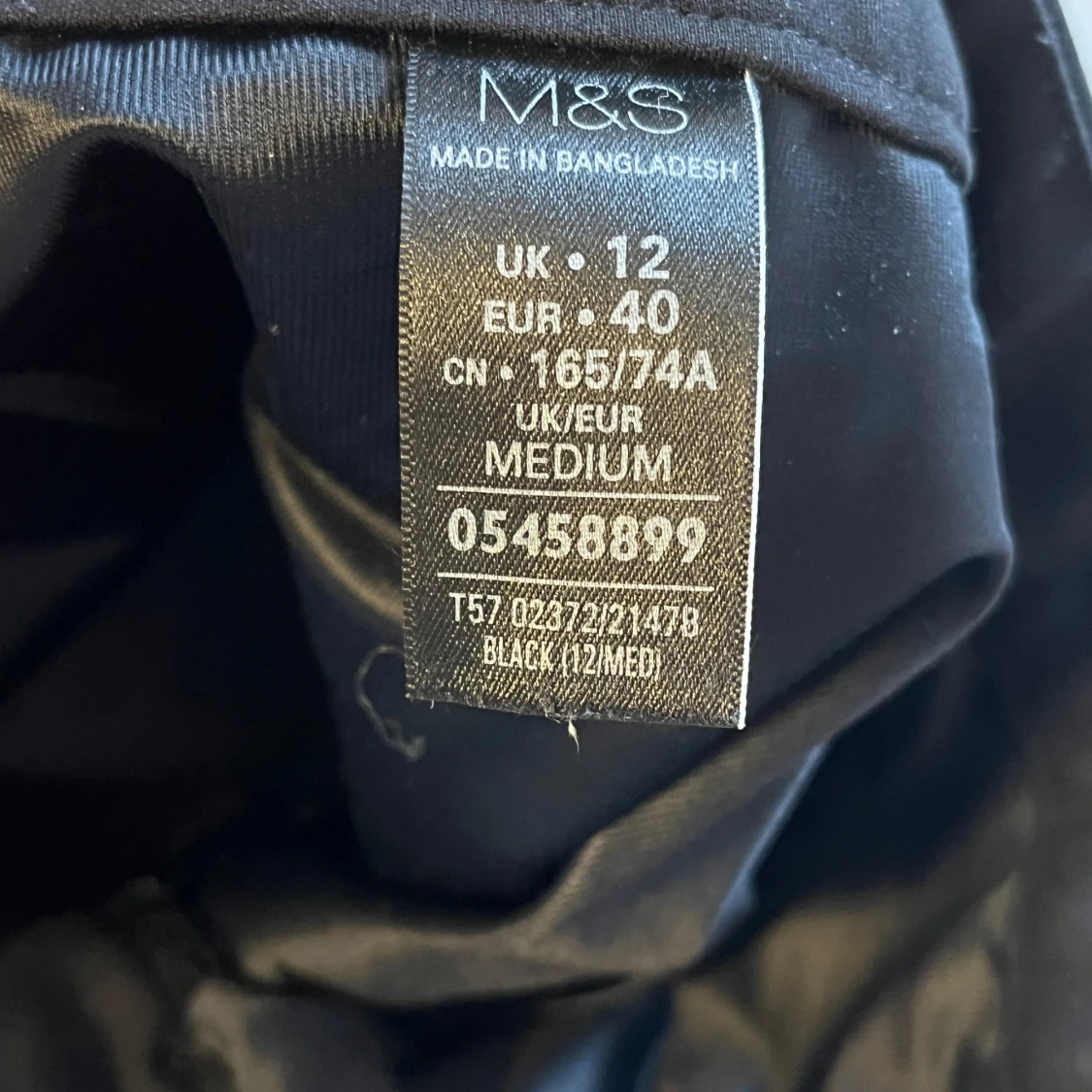 Svarta kostymbyxor från M&S Collection - 4