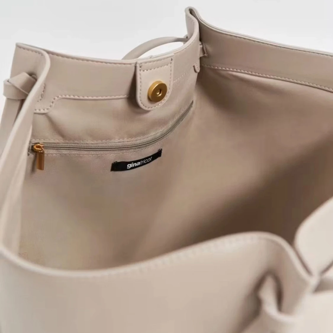 Gina väska beige  - 90