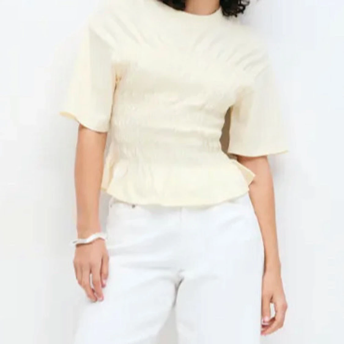 Superfin smockad topp - 1