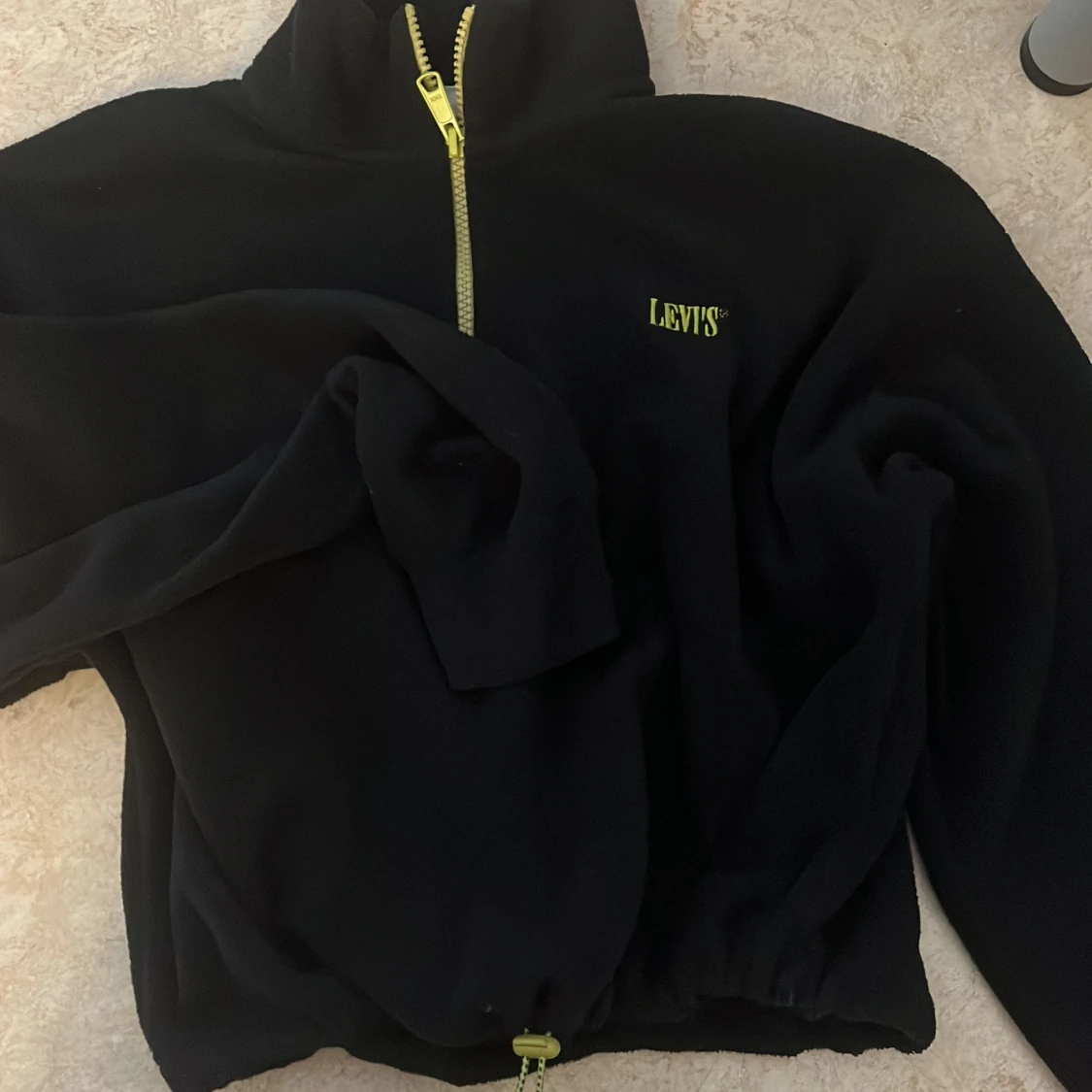 Svart fleece tröja från Levi's - 4