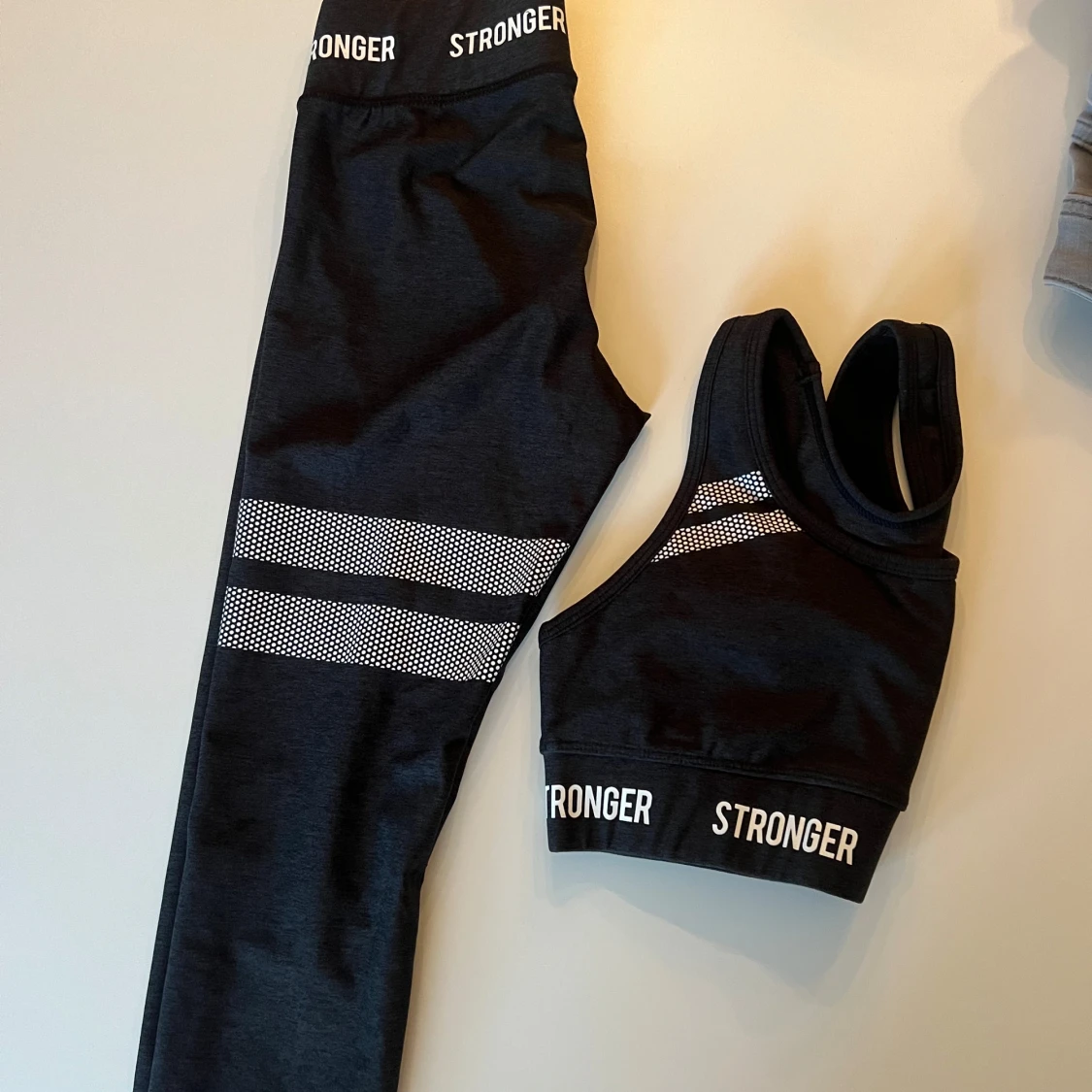 Svart tränings sett från stronger😍