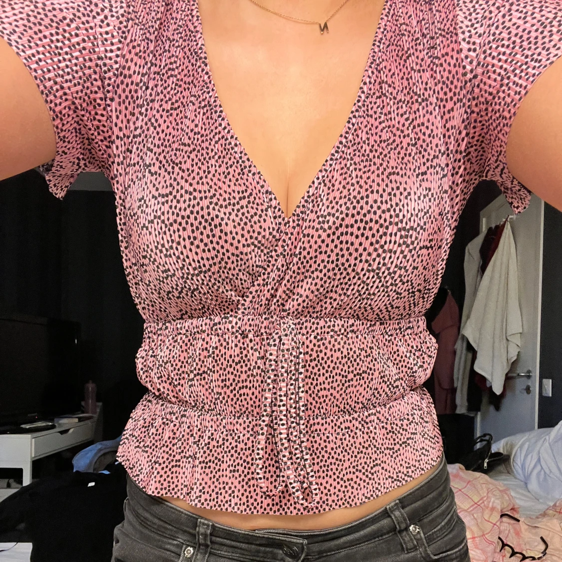 Rosa prickig omlottopp - 1