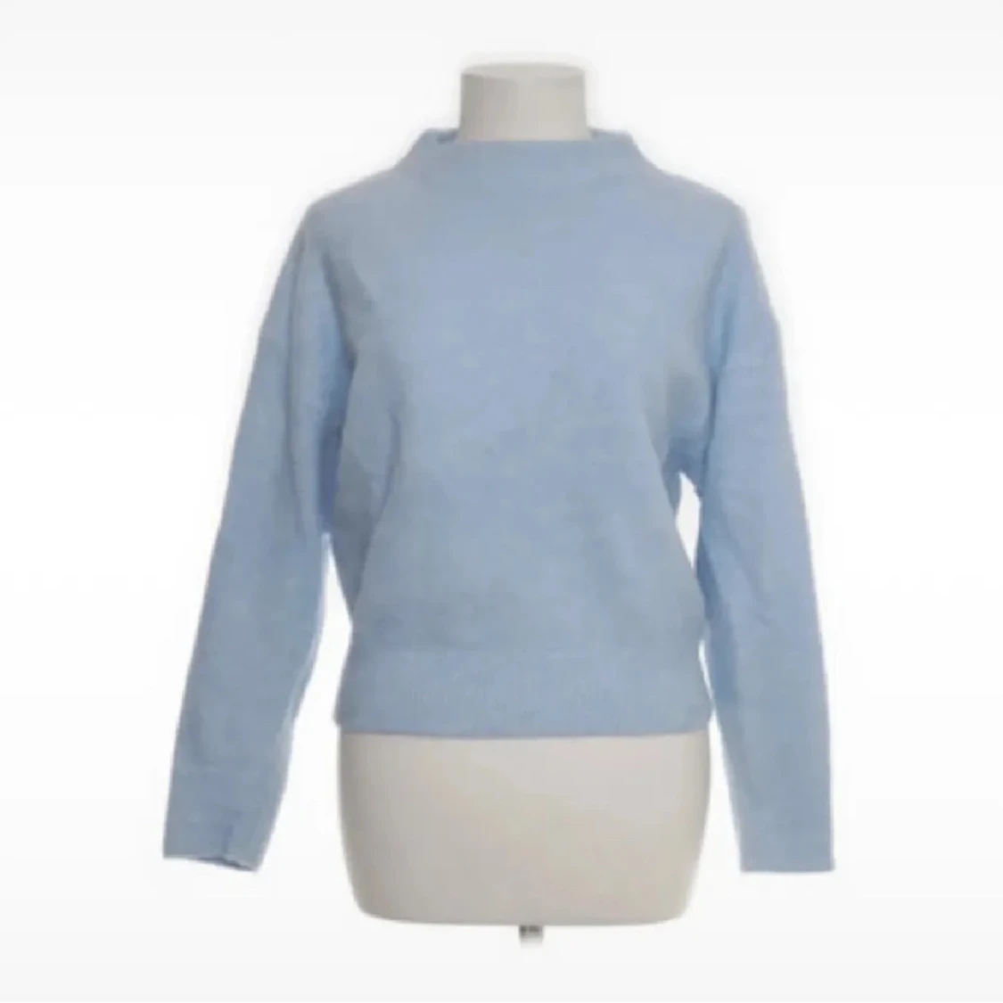 Ljusblå stickad tröja från Zara - 1