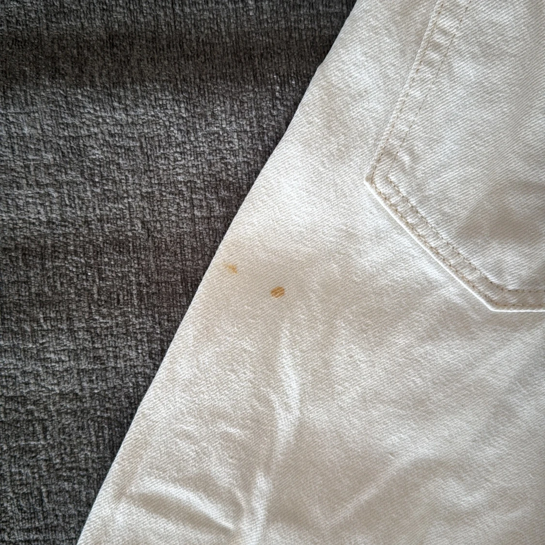 Beige Barrel jeans från Weekday W28 L30 - 4