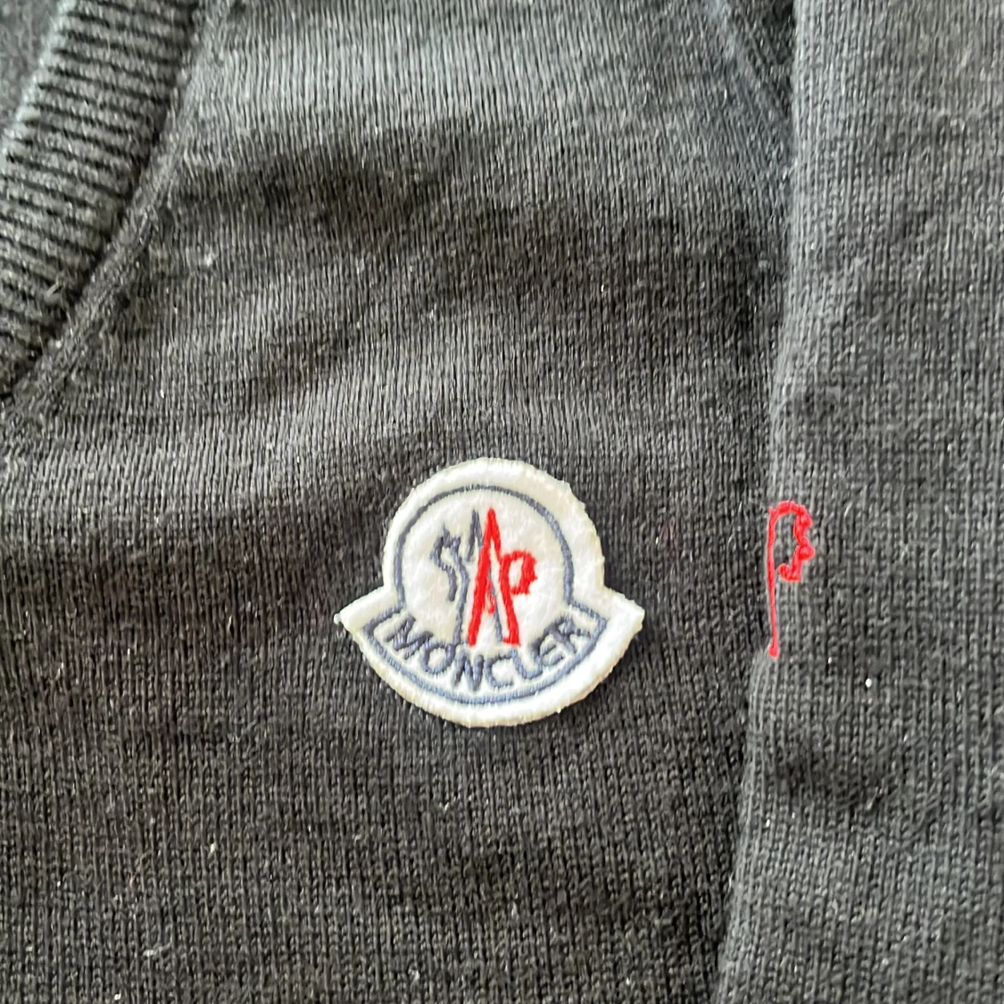 Svart Moncler stickad tröja S - 2
