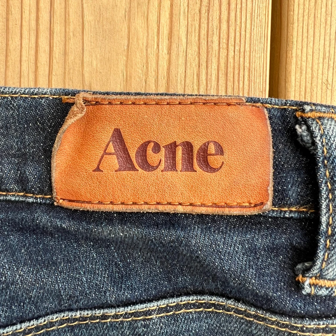 Acne Studios Raw Denim Jeans  - 4