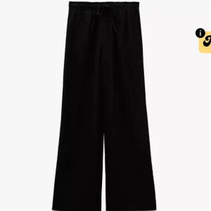 Svarta linnebyxor från Zara  - Svarta linnebyxor från Zara🤍Använda ett fåtal gånger! 