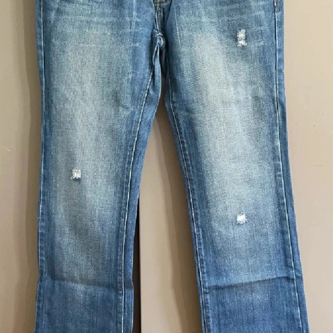 Blå jeansbyxor från 7 For All Mankind