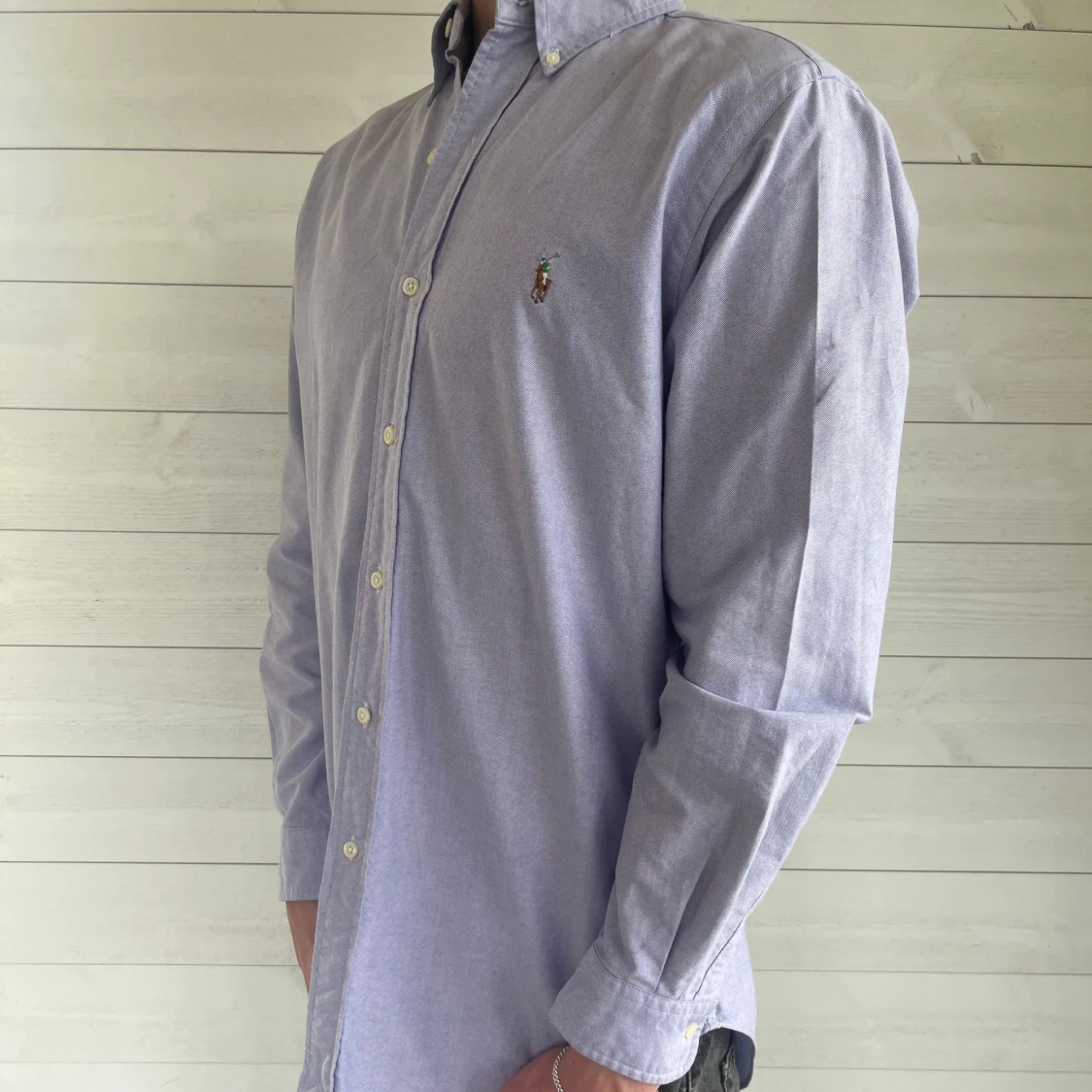 Ljusblå Ralph Lauren skjorta  - 1