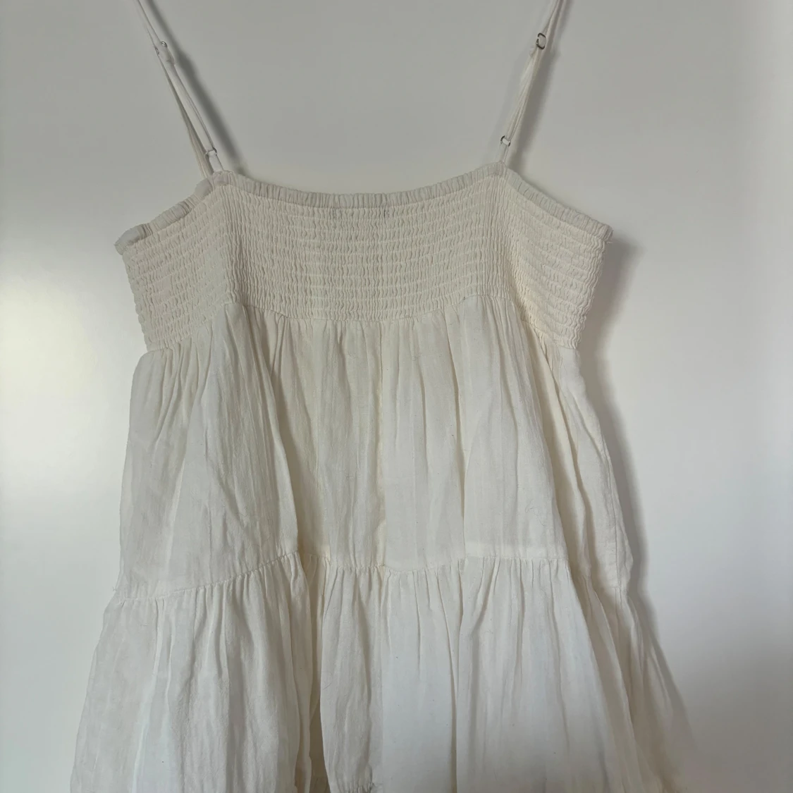 Vit sommarklänning från Zara - 1