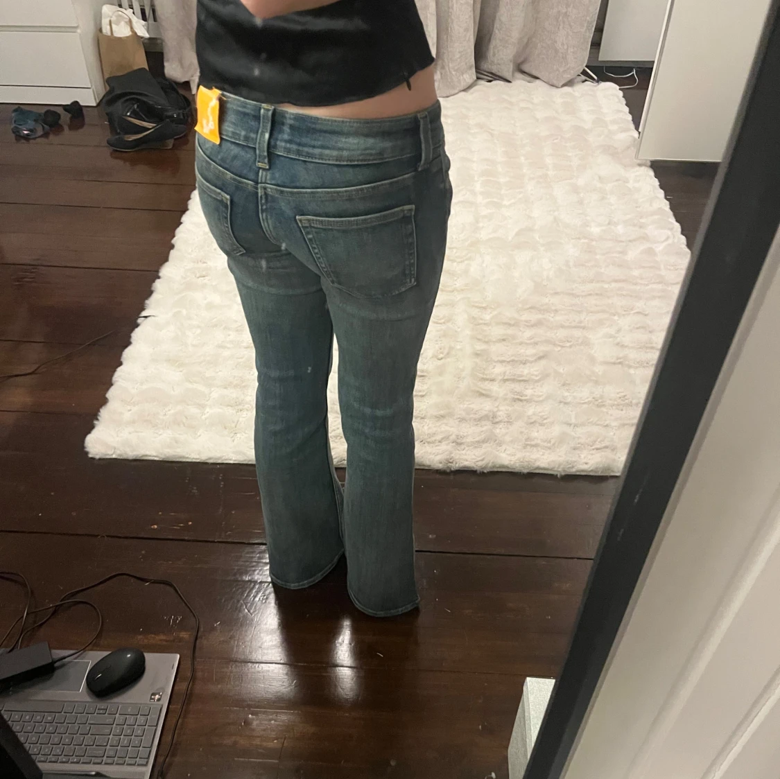 Lågmidjade jeans - 1