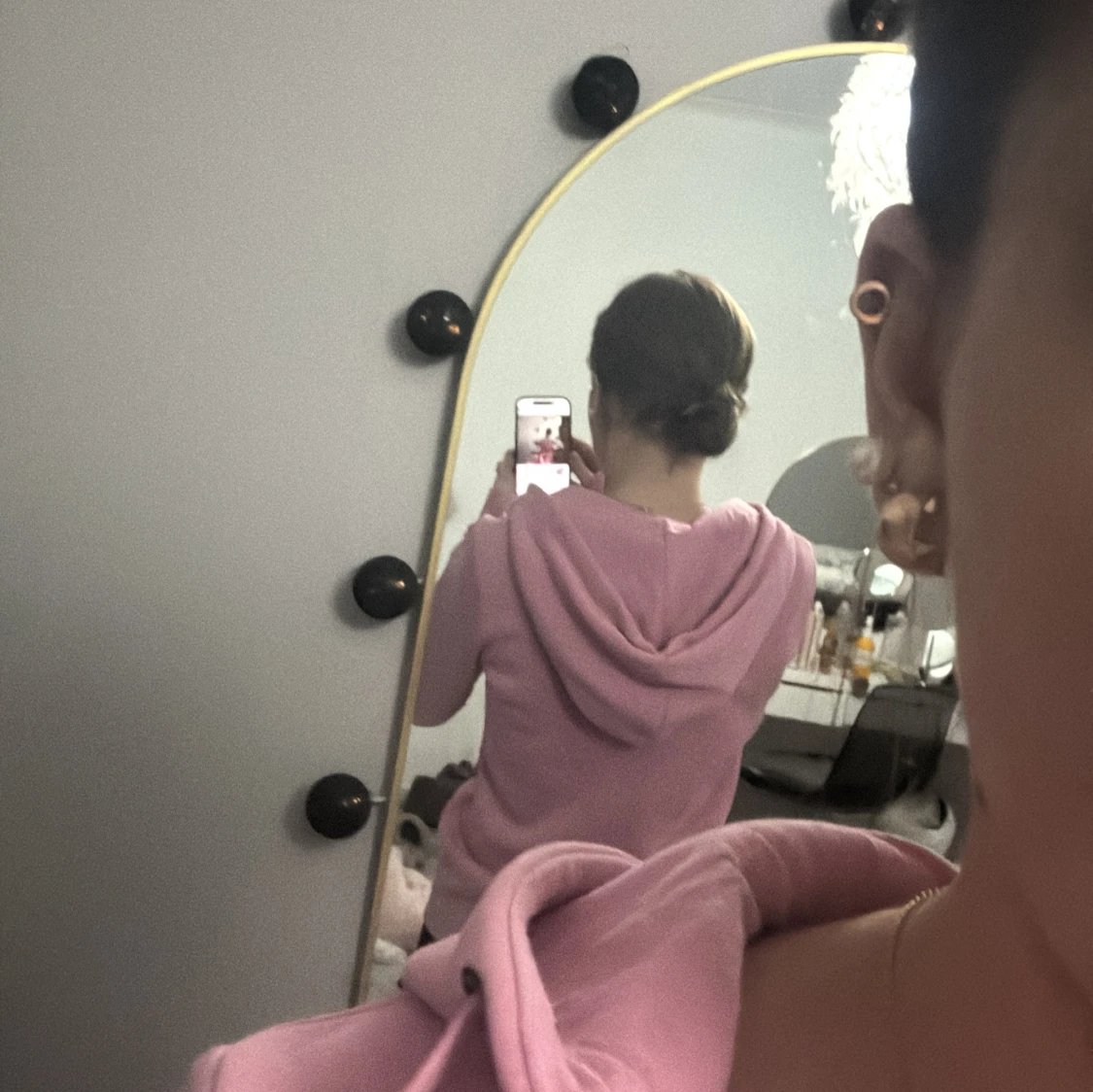 Rosa hoodie från andy  - 1